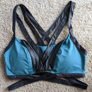 Her Universe Loki Strappy Sports Bra large
